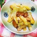 めみたん☆'s cooksnap of when they made ゴーヤとウインナー炒め蜂蜜醤油絡め.