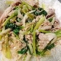 ねぞろ's cooksnap of when they made 小松菜と新玉ねぎのナムル.