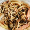 ねぞろ's cooksnap of when they made 新玉ねぎとえのきの塩こんぶ和え.