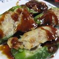 ちばたま's cooksnap of when they made とにかくシンプルなピーマン肉詰め.