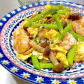 みぃすけママちゃん's cooksnap of when they made ふんわりたまご♥海老とアスパラのマヨ炒め.