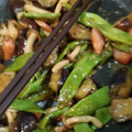 ハニイとムサシ's cooksnap of when they made ささげと茄子の甘辛味噌炒め.