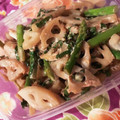myumyuシンバ's cooksnap of when they made シャキっと☆れんこんと大葉のツナマヨ和え.