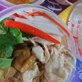 mnママ☆'s cooksnap of when they made ねり梅・大葉・サラダチキンのそうめん弁当.