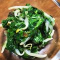 KimiキラMiku's cooksnap of when they made モロヘイヤのサッパリお浸し.