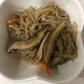 ☺︎n☺︎'s cooksnap of when they made キノコたっぷり白滝ピリ辛煮.