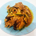 もしょママ's cooksnap of when they made 豚肉とかぼちゃとなすの炒めあんかけ.