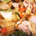 oooおってぃooo's cooksnap of when they made ★豚こまと白菜のすき煮.