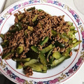 ♬あじさいのレシピ♬'s cooksnap of when they made 梨湖の超簡単時短合い挽ききゅうり.
