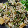 Ｍぱん's cooksnap of when they made ご飯がすすむ！ひき肉と小松菜と厚揚げ炒め.
