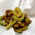 はりゅママ☆'s cooksnap of when they made 苦くない♡美味しい♡ゴーヤのカレー唐揚げ.