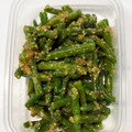 sato3★'s cooksnap of when they made 簡単で旨いよ♪いんげんのごまみそ和え.