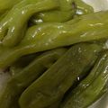 よーよー1970's cooksnap of when they made 超簡単！ししとうおかかとしょうゆだけ！.