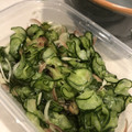 Amerixx's cooksnap of when they made みょうがときゅうりの酢の物.