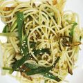 みかん組's cooksnap of when they made 10分で簡単ネギとアンチョビの和風パスタ.