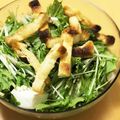 ♪ミチル♪'s cooksnap of when they made ☆水菜と塩昆布、豆腐、油揚げのサラダ☆.
