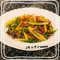 ♪キッチンmama's cooksnap of when they made たけのこいらず！なんちゃって青椒肉絲！.