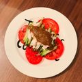 3yes's cooksnap of when they made 切れにくい包丁でスライストマトの切り方.