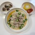 ゆいまーるん's cooksnap of when they made 冷たい豚おろしオクラそうめん.