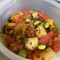 ☆はあ☆'s cooksnap of when they made 鶏と夏野菜のさっぱりマリネ.