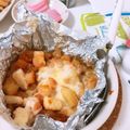 まったんこ's cooksnap of when they made じゃがいもと冷凍シーフードのホイル焼き.