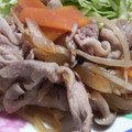 kamemii's cooksnap of when they made たまねぎ甘～い♪豚の生姜焼き♪.