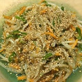 愛とココ's cooksnap of when they made もやしと人参とほうれん草の中華ナムル.