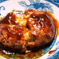 ★むさ's cooksnap of when they made レトルトハヤシで本格煮込みハンバーグ♪.