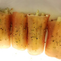 ♪チビひなた♪'s cooksnap of when they made 簡単☆生ハムと大根のサラダ.