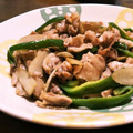クリーピングタイム☆'s cooksnap of when they made 簡単♪ごぼうとピーマン☆豚バラの甘辛炒め.