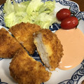 USACO66's cooksnap of when they made ふわふわサクサクのエビカツ.
