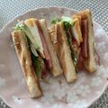 halulu3's cooksnap of when they made 簡単！食べ応えたっぷり！クラブサンド.