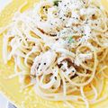 Riri593's cooksnap of when they made チーズ好きに♡鶏ミンチのチーズ風味パスタ.