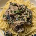 チェリー☆ブロッサム's cooksnap of when they made サバパスタ！.