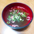 ﾁｲﾁｬﾝﾏﾏ's cooksnap of when they made レンジで簡単～おすまし～.