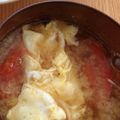 spspmai's cooksnap of when they made 夏にピッタリ♪旬のトマトと卵のお味噌汁☆.