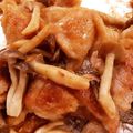 m_k_'s cooksnap of when they made 鶏もも肉とキノコのバター醤油炒め.