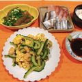 miwayon's cooksnap of when they made フィリピンの味★ゴーヤとえび炒め.