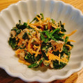 mi・haru's cooksnap of when they made ほうれん草のツナマヨ和え.