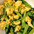 リエル2005's cooksnap of when they made 小松菜の卵炒め♩.