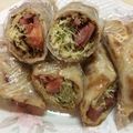 ☆マシュマロほっぺ☆'s cooksnap of when they made 余ったたこ焼き粉ティーヤ.