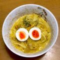 クックP8KGHH☆'s cooksnap of when they made あっというまに古奈屋風カレーうどん！.