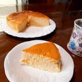 りゅんぬ's cooksnap of when they made 甘さ控えめスフレヨーグルトケーキ全粒粉入.