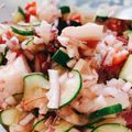 デブ一家総長's cooksnap of when they made 簡単美味しいセビーチェ、魚介のサラダ☆.