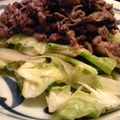  ka-kei's cooksnap of when they made 春キャベツと牛肉の塩いため.