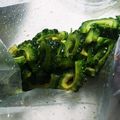 ふぁんたにゃん's cooksnap of when they made 簡単！ゴーヤの漬け物（超浅漬け☆）.