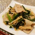 アイリッシュショコラ's cooksnap of when they made 小松菜と豚バラ☆オイス炒め.