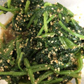 Niioka's cooksnap of when they made ＊ほうれん草の胡麻和え＊.