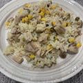 te_sanae's cooksnap of when they made 簡単☆チキンピラフ エビピラフ.