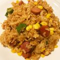 rietles☆'s cooksnap of when they made 夏☆オクラのカレーピラフ♬.